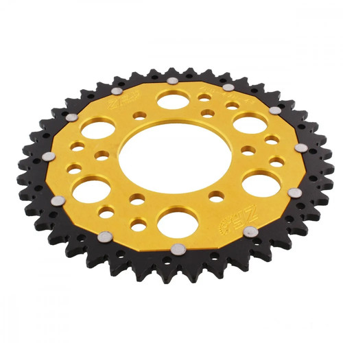 Pignone alluminio oro - , denti
