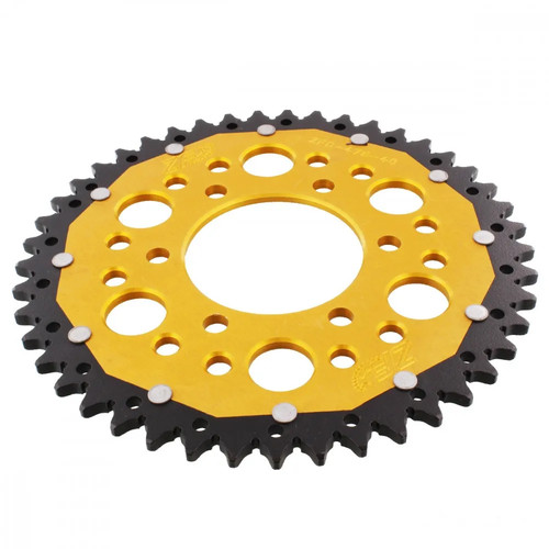 Pignone alluminio oro denti - alluminio, 45
